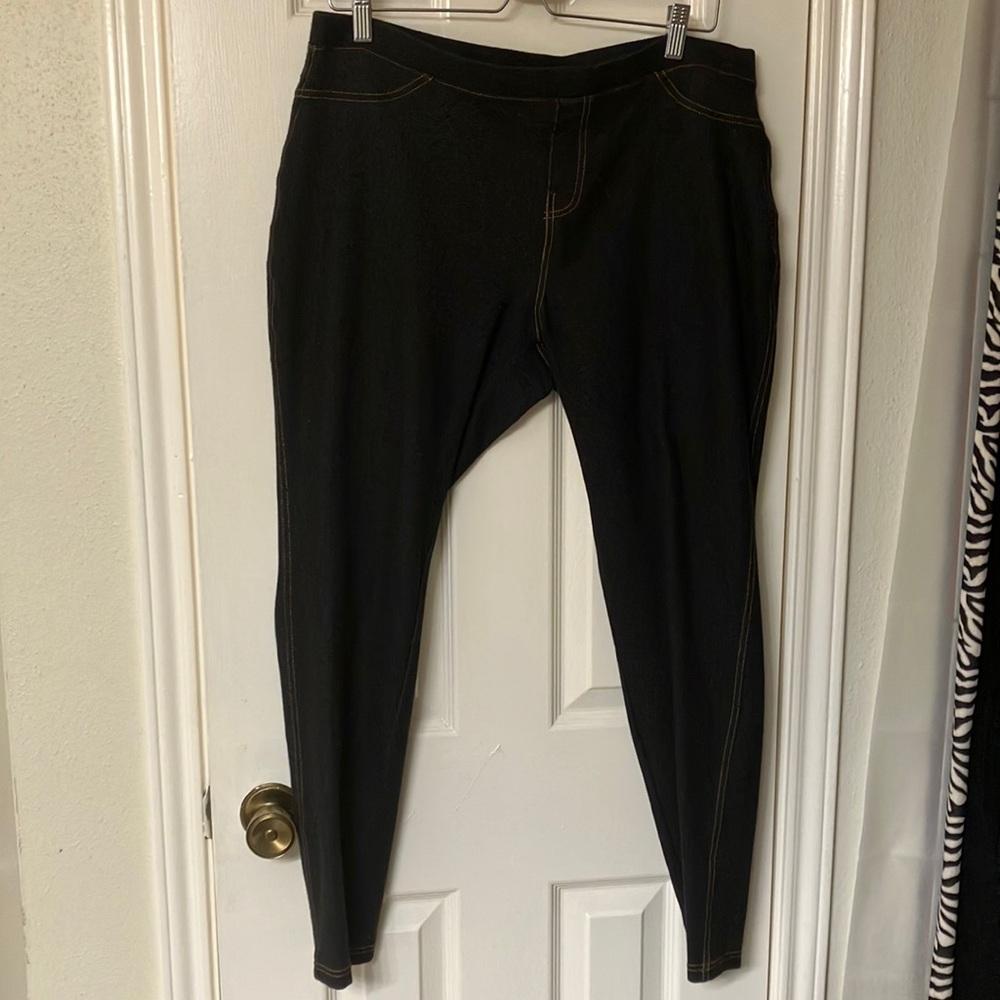 Dark blue jeggings Sz L